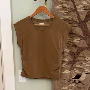 MADEWELL ruched tee